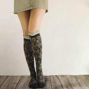 cute boot socks with lace
